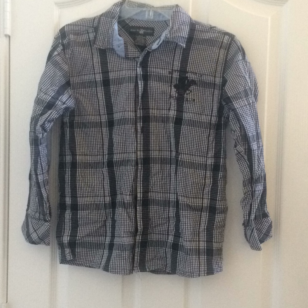 FINAL MARKDOWN Boys Beverly Hills polo club shirt medium